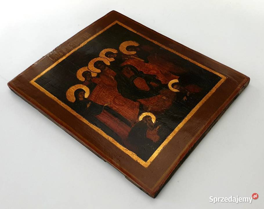 Ikona Deesis XIX wiek 0396 Warszawa