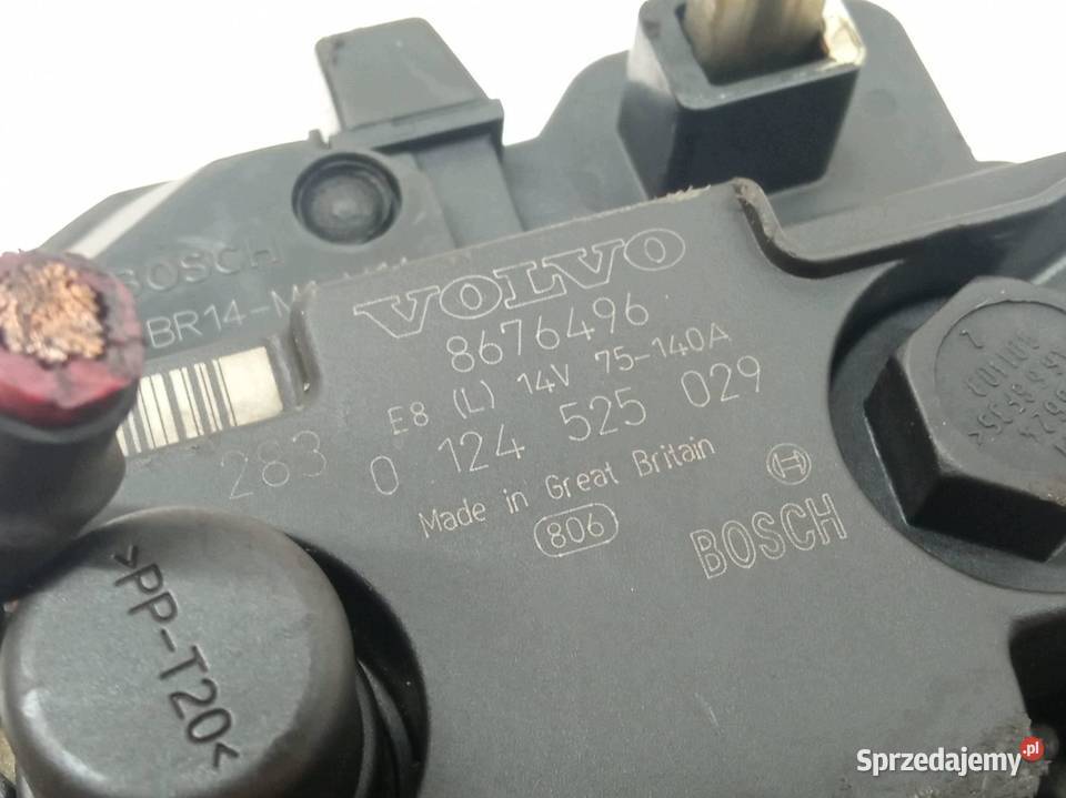 ALTERNATOR 8676496 24 D Volvo S60 I 20002009 Układ elektryczny silnika świętokrzyskie