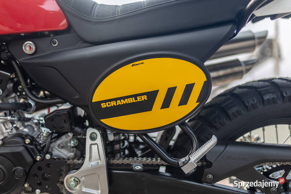 Fantic Caballero 125 Scrambler MY26 czerwony zachodniopomorskie