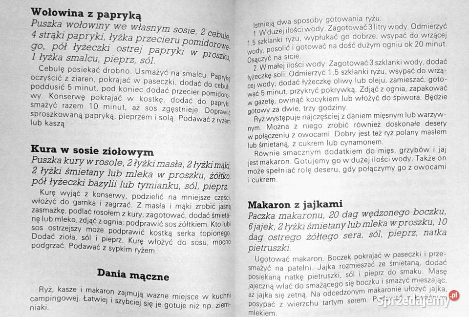 Wakacje z patelnią Wera Sztabowa miękka Chełm sprzedam
