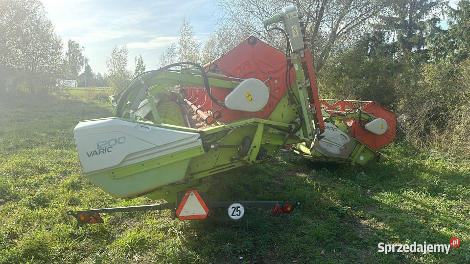 HEDER ZBOŻOWY CLAAS VARIO 1200 z 2013 roku wielkopolskie Jastrzębniki