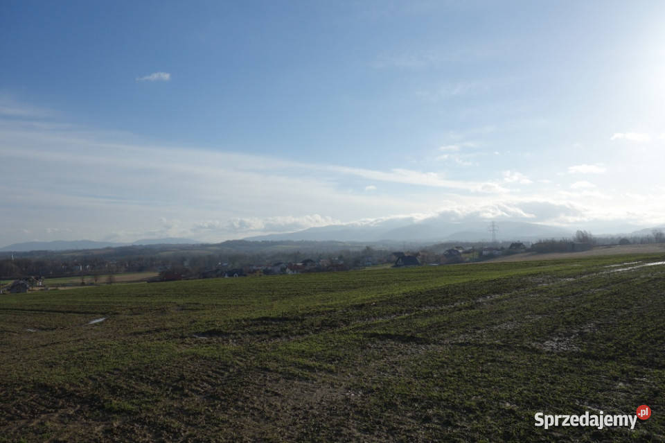 Skoczów Pierściec 121 ha przepiękna panorama gór Wisła