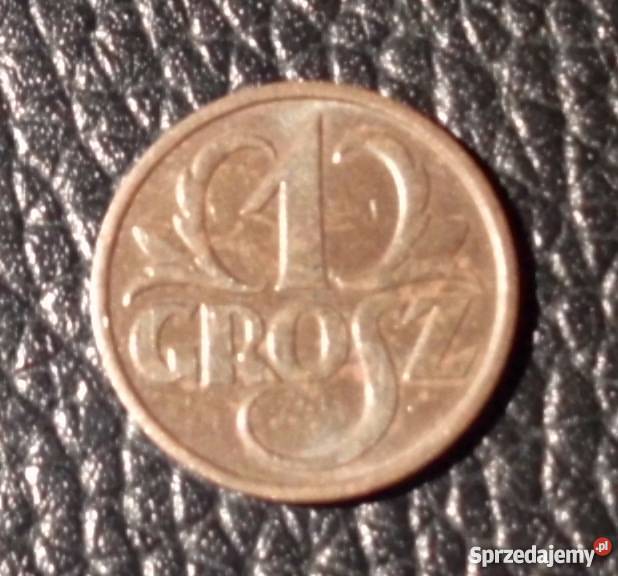 1 grosz 1939 II III piękny Numizmatyka Numizmatyka Kraków