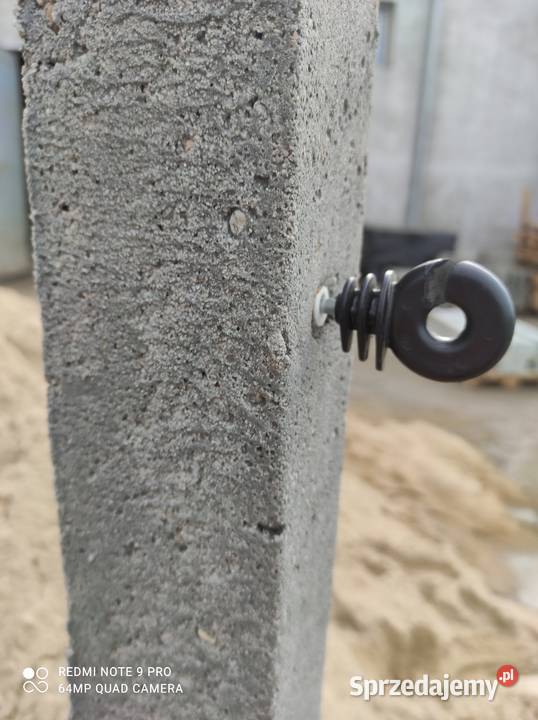 SŁUPKI BETONOWE do siatki pastucha PRODUCENT sprzedam