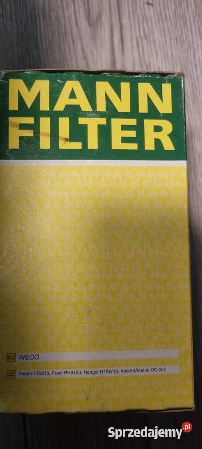 Filtr oleju Mann Filter W 95026 nowy śląskie Mikołów