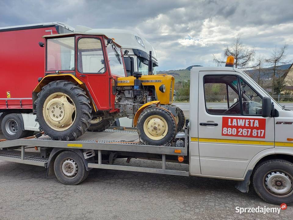 Laweta Biecz Pomoc Drogowa Transport holowanie