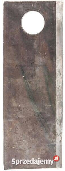 Nożyk kosiarki rotacyjnej lewy 141x50x4 mm otwór Kamionna sprzedam