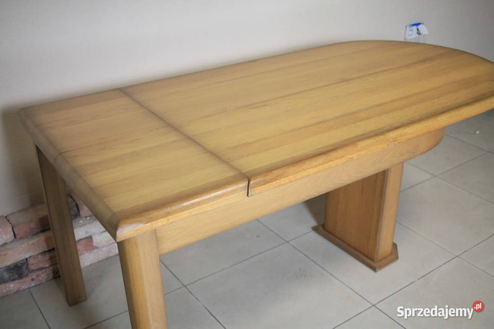 Stół jadalniasalon lity DĄB rozkładany Dom i Ogród Pszczyna