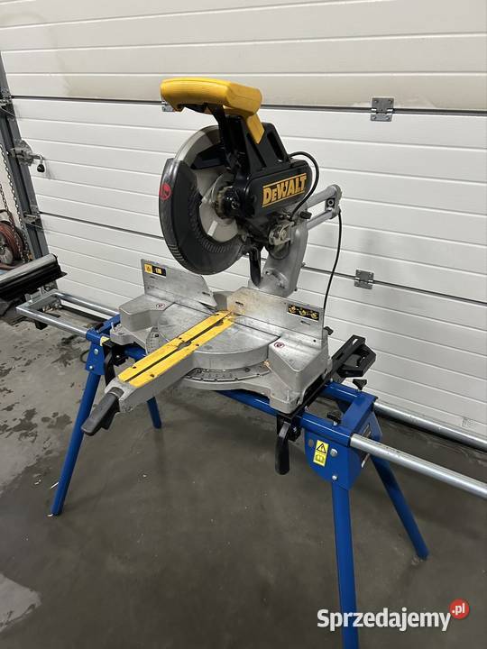 Piłarka piła ukośnica ze stołem DeWalt DW708QS Produkcja Ostrożne