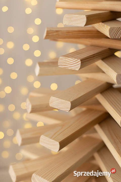 Choinka EKO drewniana choinka drzewko świąteczne Kalety