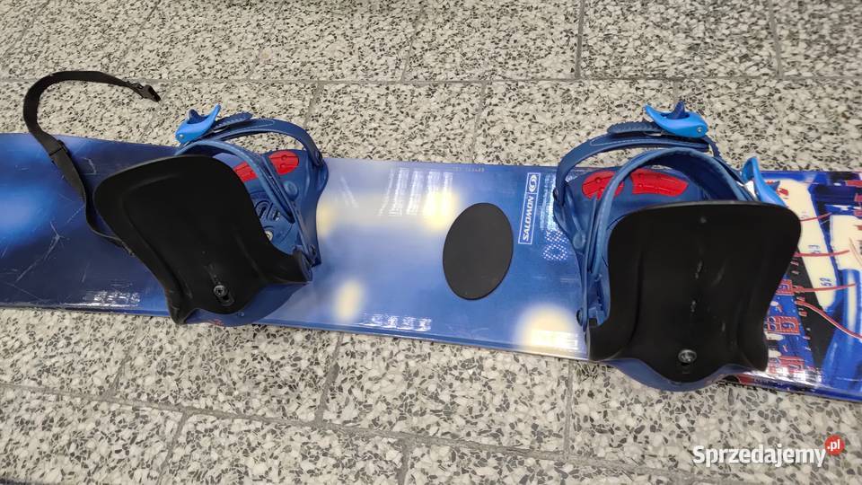 Deska snowboardowa SALOMON 151 wiązania Salomon Snowboard Dębica