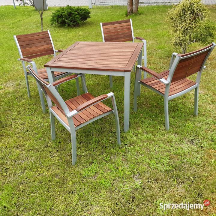 Meble ogrodowe Stół ogrodowy krzesła