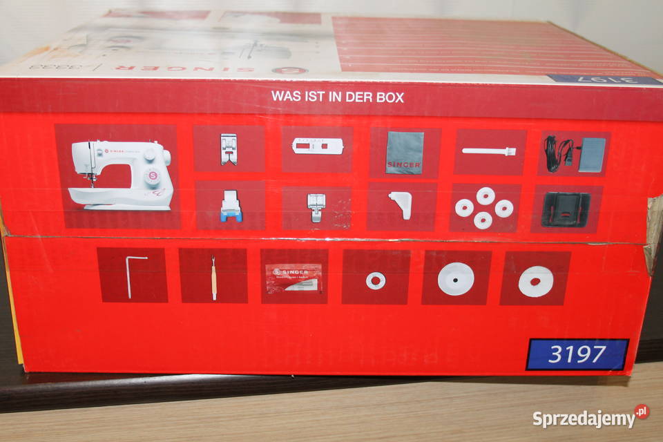 Nowa Maszyna do Szycia SINGER 3333 Fashion Mate AGD Maszewo