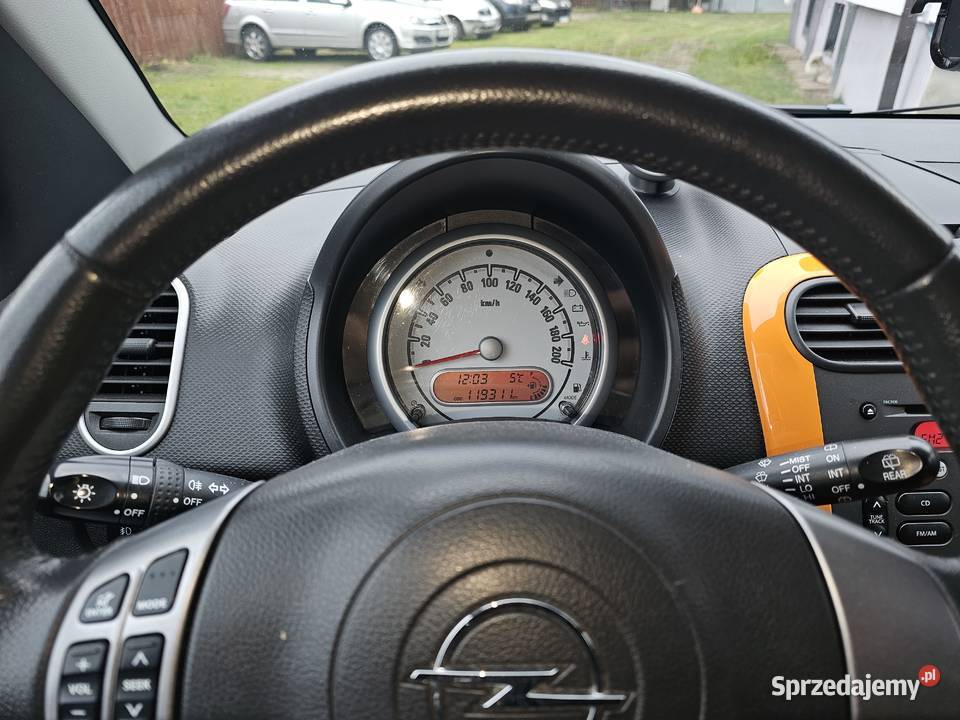Opel agila 12 2008r przebieg 119 łódzkie Rosanów
