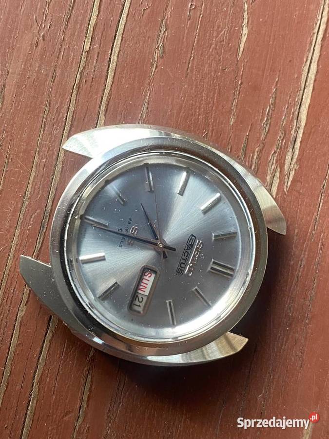 SEIKO 5 ACTUS 23 kamienie grudzień 1969r Serock