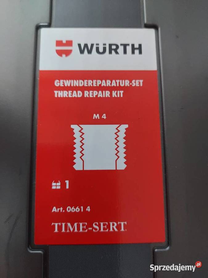 Wurth zestaw do napraw gwintów TimeSert M4 Kocmyrzów