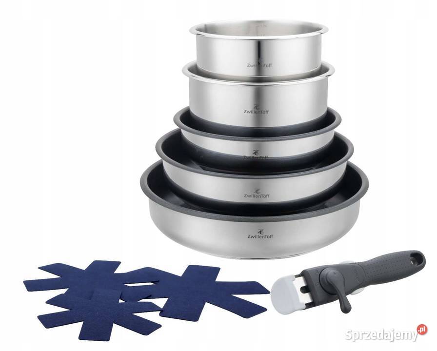 Zestaw garnków stalowych ZWILLENTOFF małopolskie Kraków sprzedam