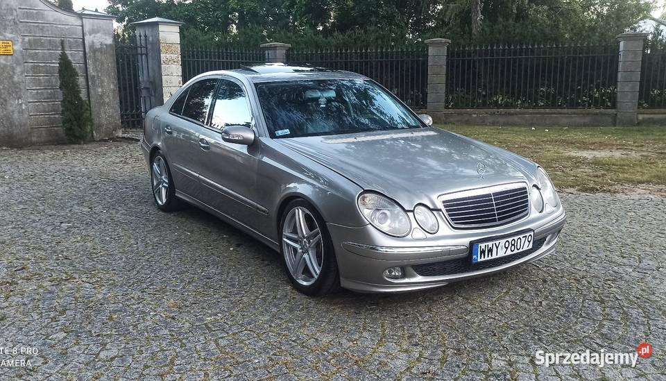 Mercedes w211 32 R6 204 2004 Avangarda automat 204KM mazowieckie Wyszków