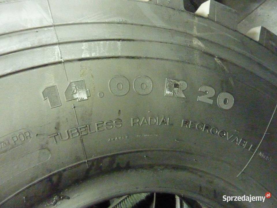 2x Opona używana przemysłowa 1400R20 MICHELIN 20cale