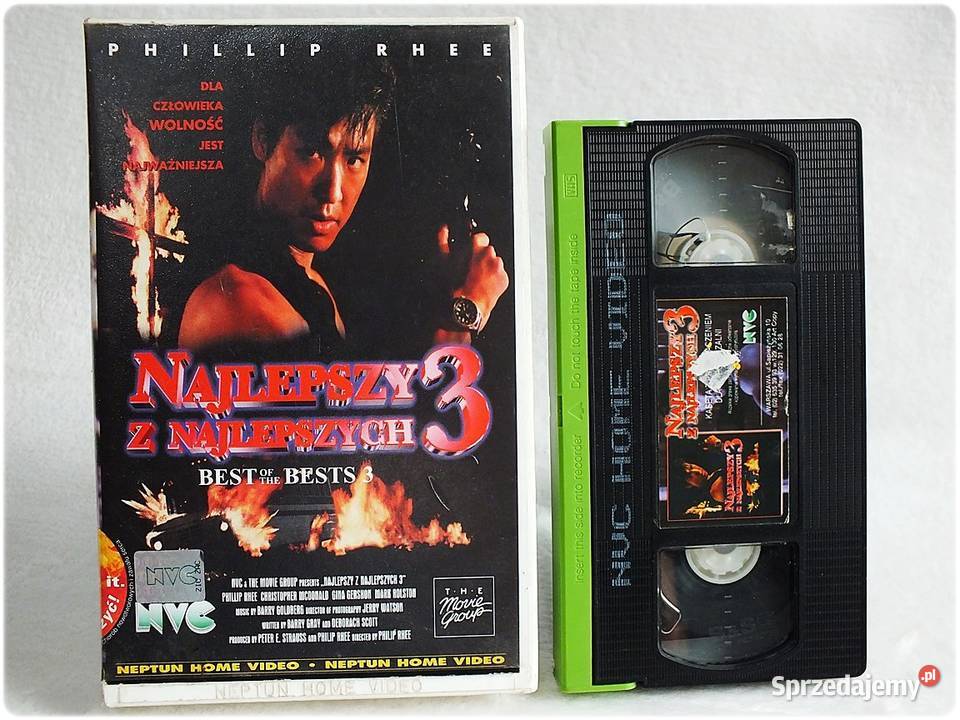 Kaseta VHS Najlepsi z Najlepszych 3 Bez Odwrotu akcja Filmy lubuskie
