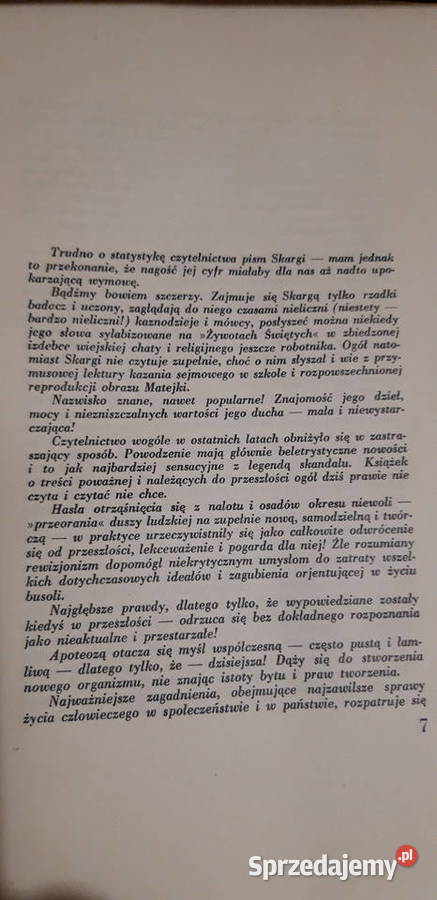 Skarga Pośród Nas 1936 egz 65 z 500 stan Iwno sprzedam
