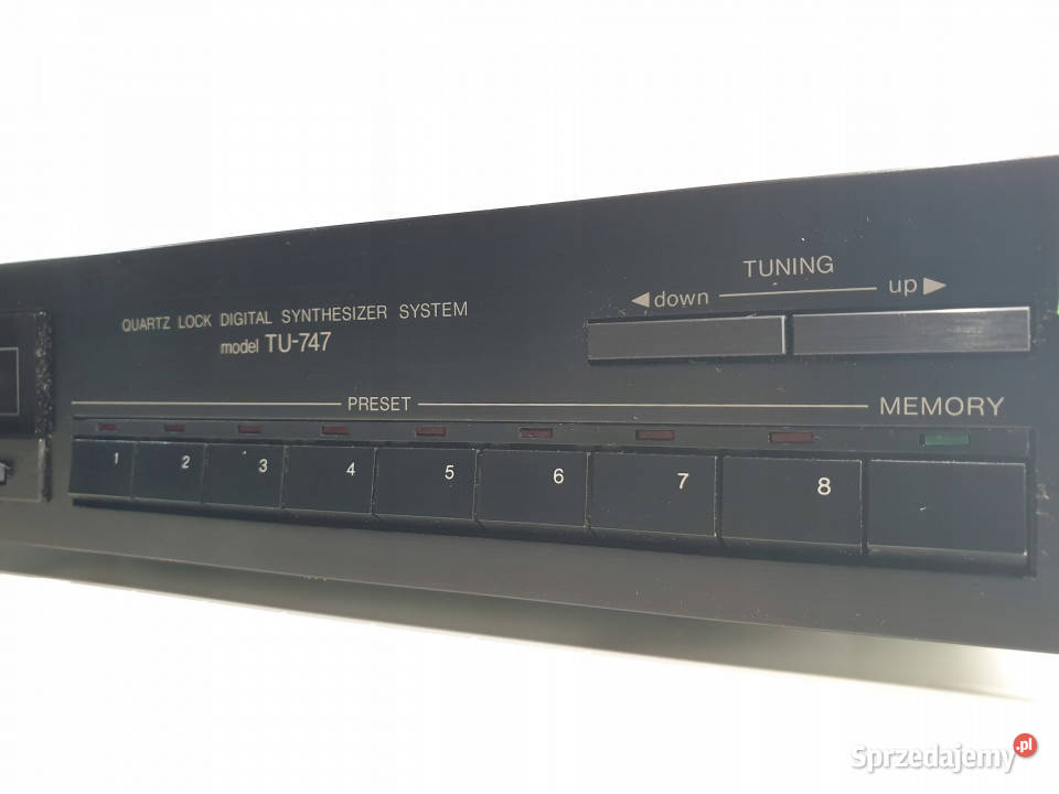 Tuner cyfrowy radio DENON TU 747 wielkopolskie Międzychód