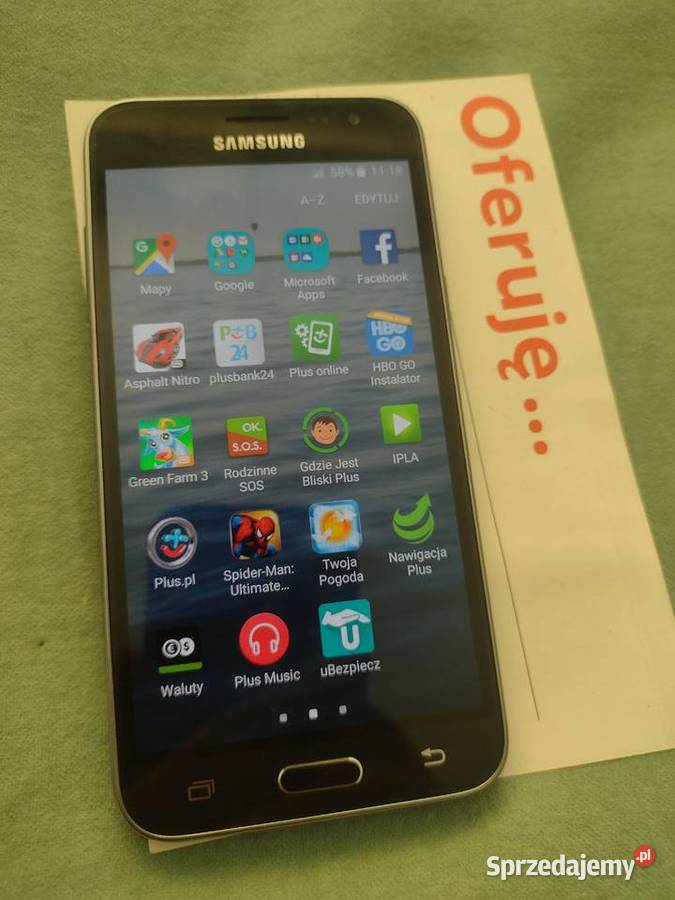 Samsung j 3 6 czarny sprawny bez rysek Warszawa