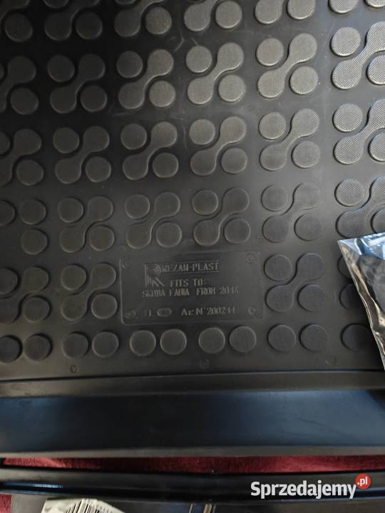 Dywaniki gumowe Skoda Fabia III Chorzów