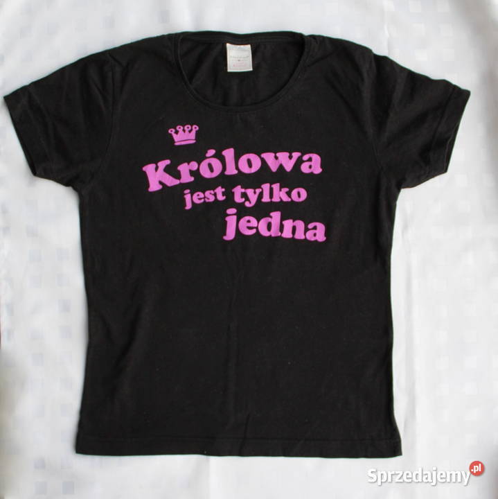 Koszulka S Czarna Królowa Jest Jedna TShirt Bielsko-Biała
