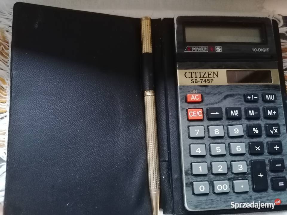 Kalkulator Citizen SB745P japoński solarny Łódź