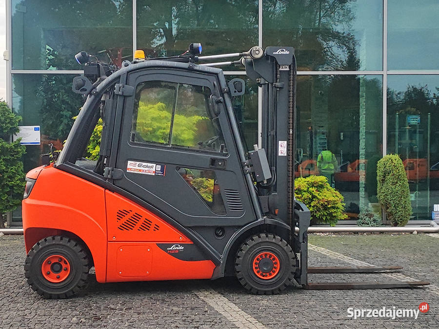 Wózek widłowy Linde H25D02 duplex 345 m diesel małopolskie