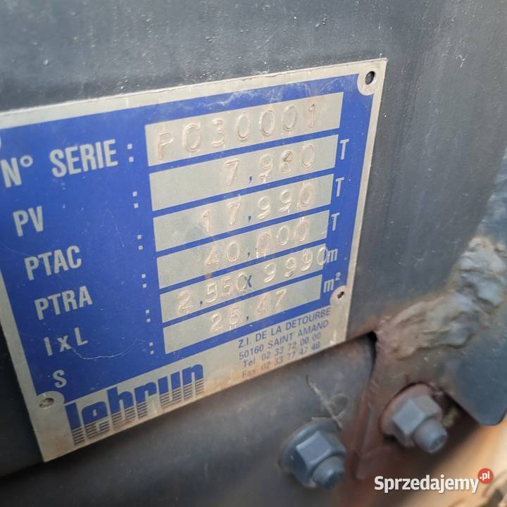 Zabudowa BDF VOLVO świętokrzyskie sprzedam