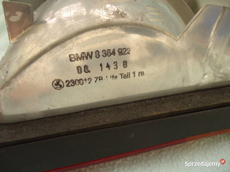 IDEALNA LAMPA TYŁ BMW E46 PT NAJTANIEJ SAM Jaworzno
