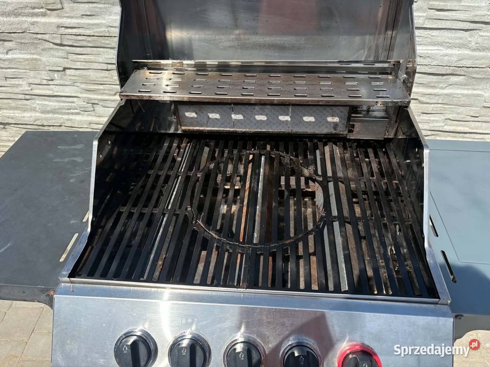 Piękny duży solidny Niemiecki grill gazowy Ostrów Wielkopolski