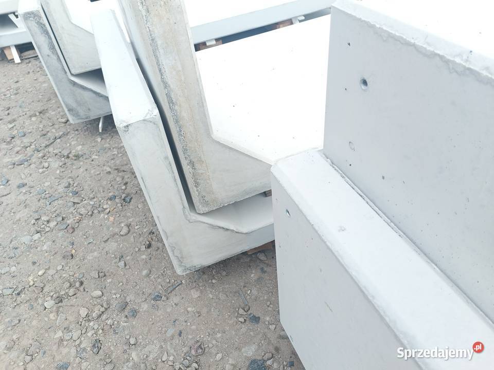 Ogrodzenie betonowe elki betonowe beton Elementy betonowe Brończany