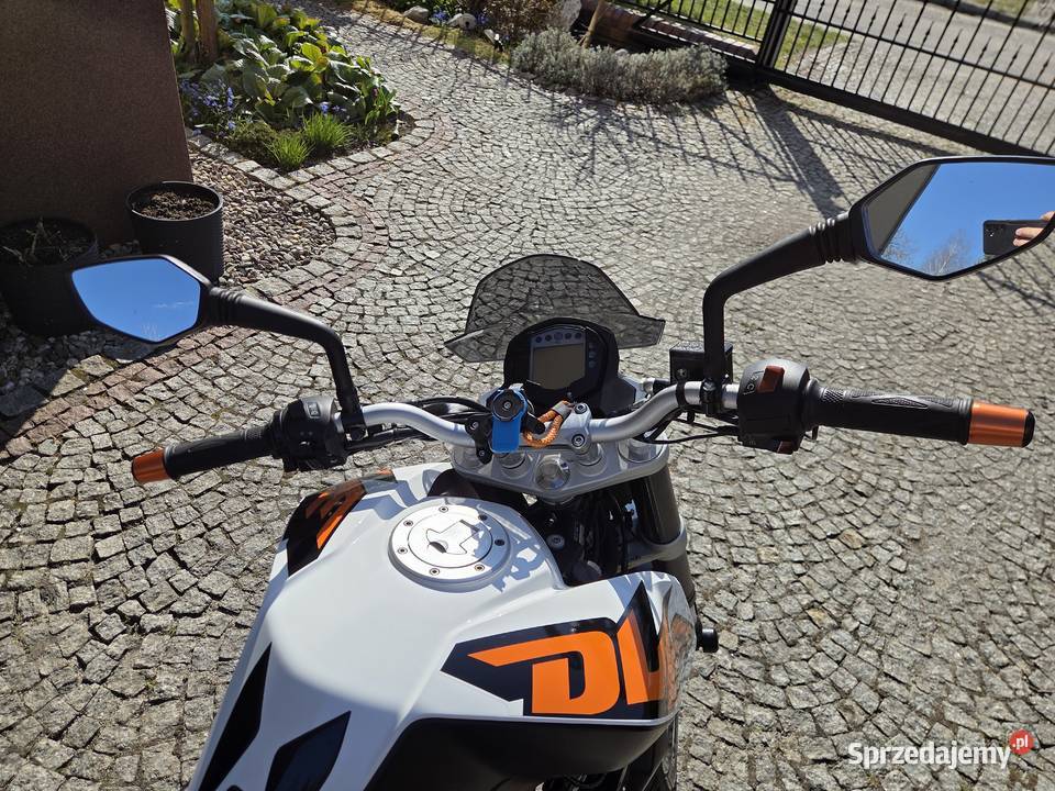 KTM Duke 125 ABS 2014r podgrzewane manetki Żagań