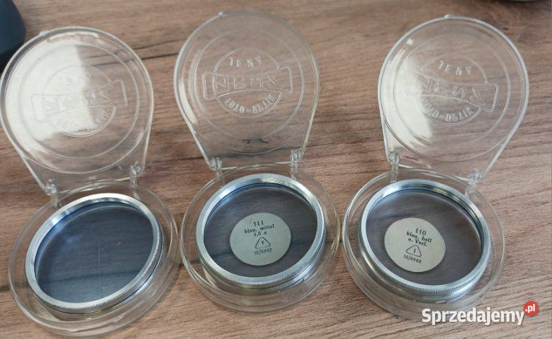 ARNZ Jena foto optik filtr blau Mittal blau hell Pozostałe