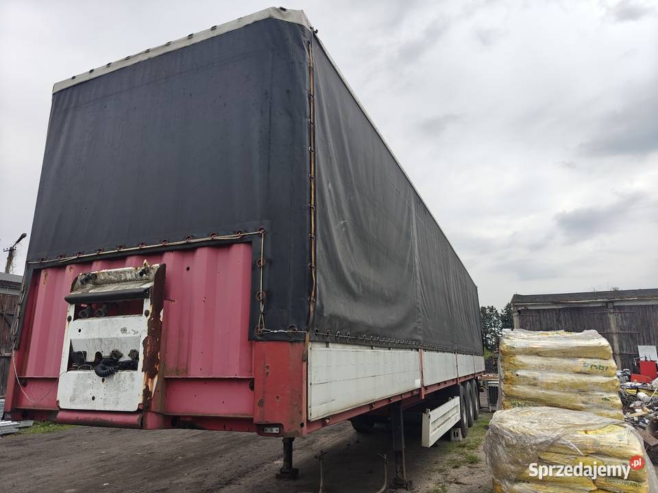 Naczepa burtofiranka Krone kujawsko-pomorskie