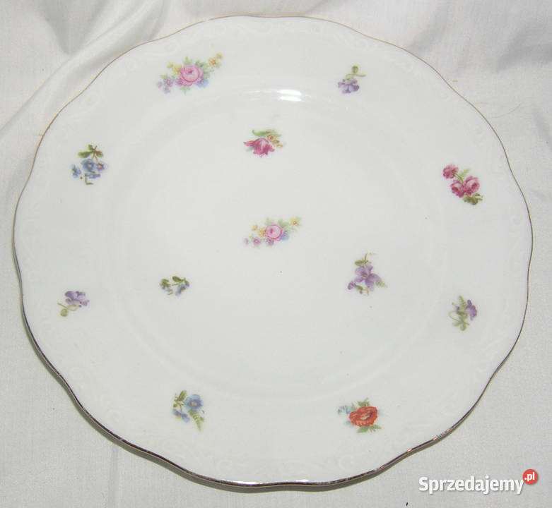 talerz deserowy vintage KPM RubensDd Bartków