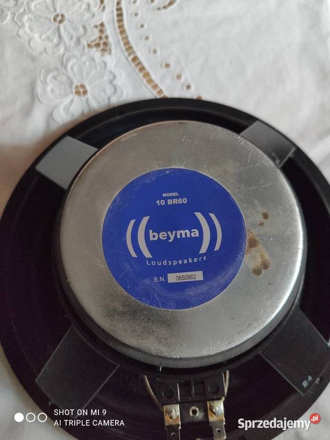 glośniki niskotonowe Beyma 10br60
