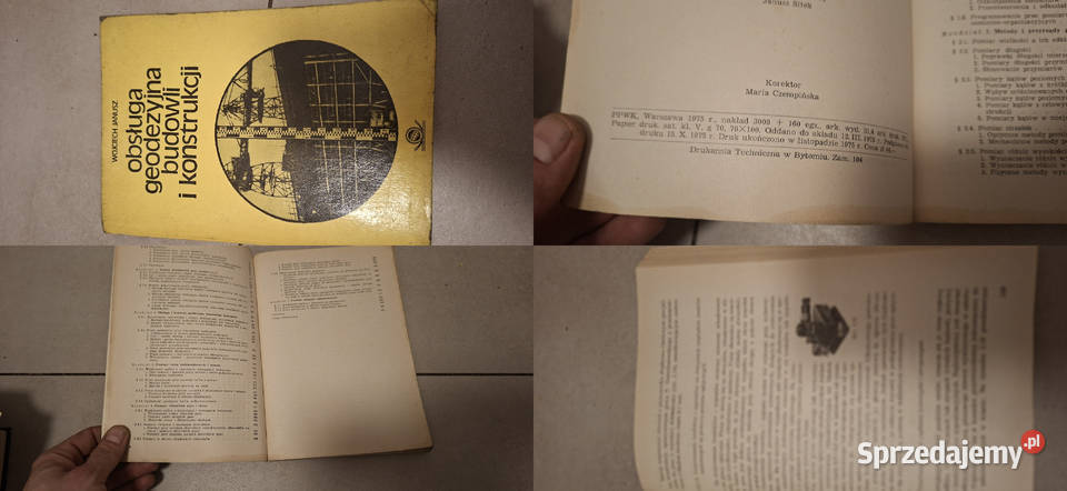 1 wydanie niski nakład specjalistyczna geodezja Łęczyca