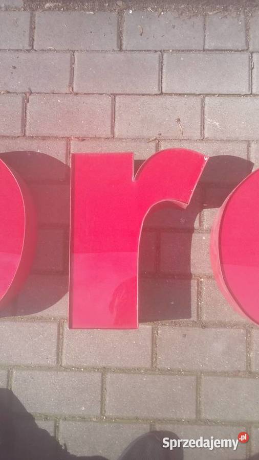 Szyld podświetlany litery przestrzenne Warszawa