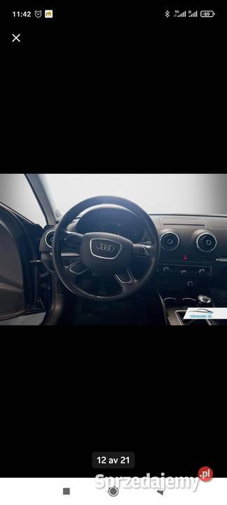 Audi a3 welurowa tapicerka Nowy Sącz