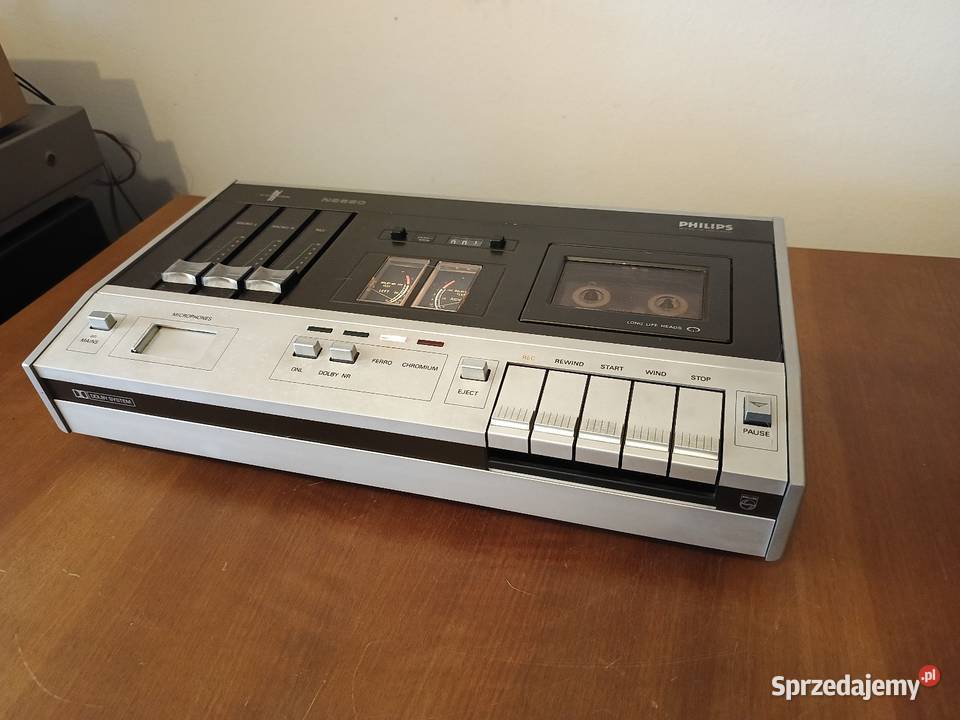 Magnetofon Vintage PHILIPS N 2520 pomorskie Gdynia
