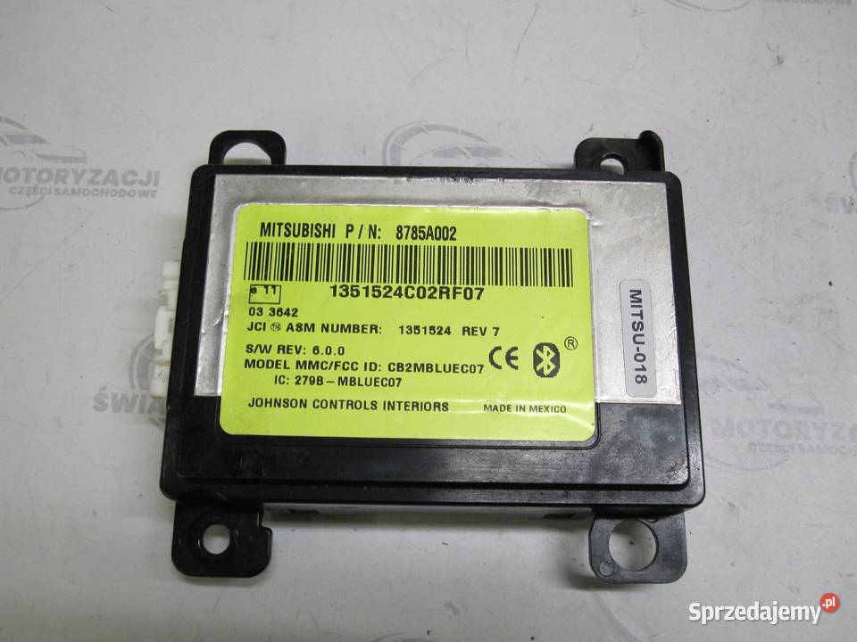 OUTLANDER II 07r moduł sterownik bluetooth