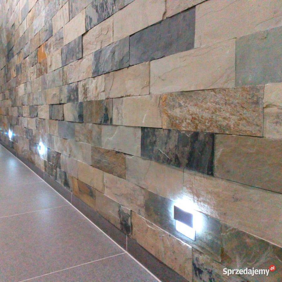 Płytki Łupek Indian Autumn naturalny 10x30x1 Łódź