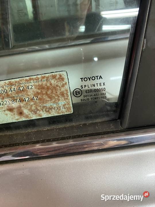 Komplet Drzwi 4 Toyota Avensis II T25 Srebrne