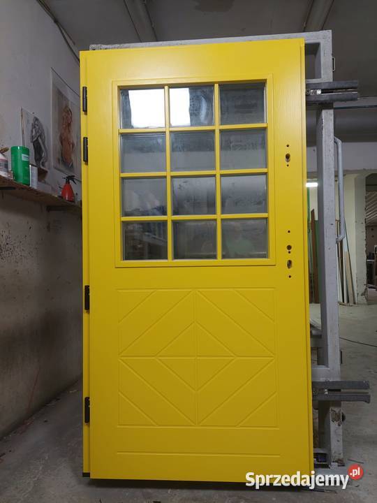 Drzwi Zewnętrzne Wejściowe Drewniane ANGIELSKIE Częstochowa