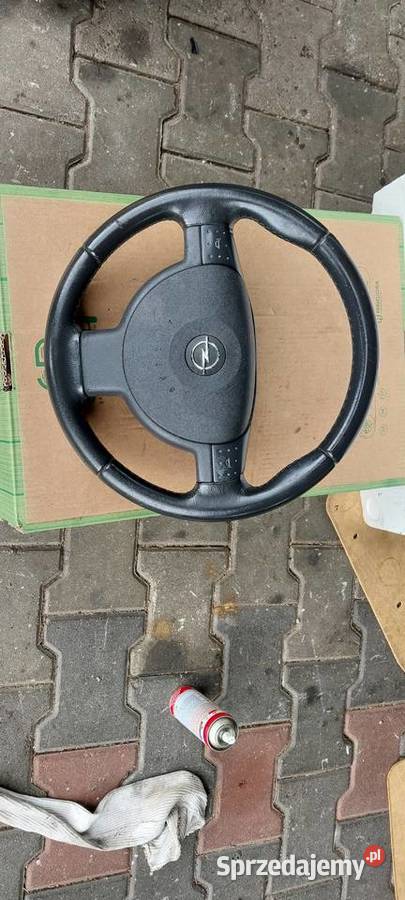 Kierownica skórzana z Airbag OPEL CORSA C COMBO Szczecin sprzedam