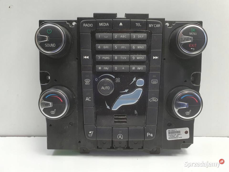 Volvo S60 II V60 I PANEL KLIMATYZACJI Nawiewu